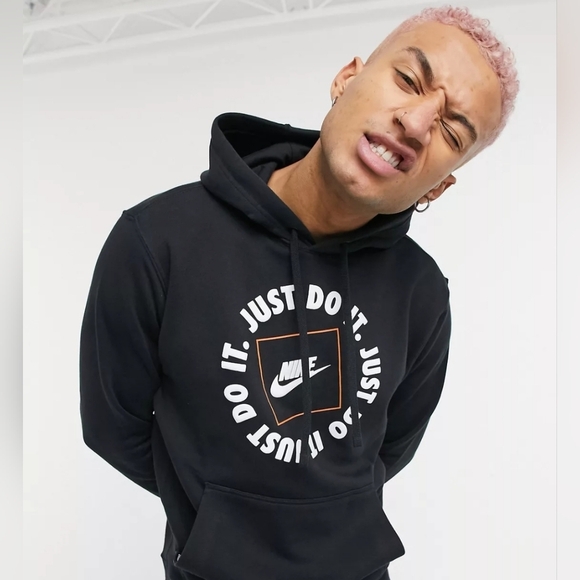 Nike Other - New With Tags Nike Just Do It Graphic Hoodie Sweater Multiple Sizes